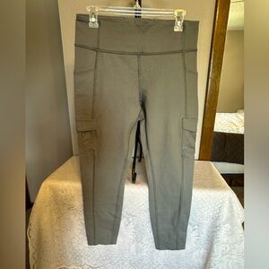 Light Olive Lululemon Scenic Route Cargo Leggings - 10